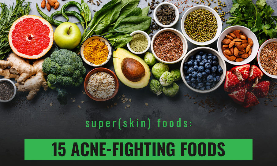 15 acne fighting foods